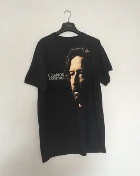 Винтажная мужская футболка Erick Clapton 90-х годов