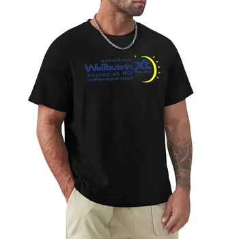 футболка с логотипом wellbutrin XL, спортивные футболки, винтажная одежда, мужские футболки, комплект