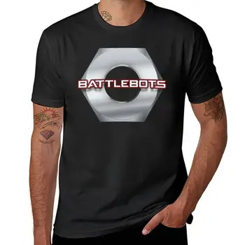 Новая футболка Battlebots, быстросохнущая футболка, однотонная футболка, мужская одежда, футболка оверсайз, футболки оверсайз для мужчин