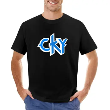 Футболка CKY, футболки оверсайз, мужские футболки с изображением оверсайз-графики