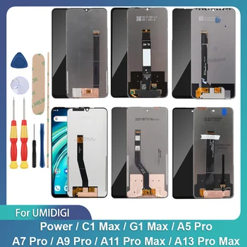 100% Новый Для Umidigi Power C1 Max G1 Max A5 Pro A7 Pro A9 Pro A11 Pro Max A13 Pro Max Сенсорный ЖК-экран