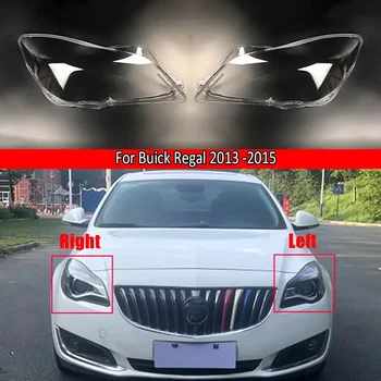 Линза передней фары автомобиля Прозрачный абажур Яркий абажур для Buick Regal 2013 2014 2015 Линза фары Авточехол крышка