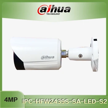 Полноцветная IP-камера видеонаблюдения Dahua 4MP IPC-HFW2439S-SA-LED-S2 Lite с фиксированным фокусным расстоянием