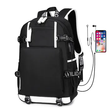 Детские школьные рюкзаки, сумки для мальчиков с несколькими карманами, USB-зарядное устройство, сумка для ноутбука, спортивная сумка с принтом для студентов, детская сумка