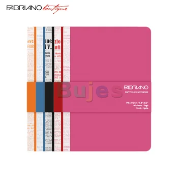 Блокнот FABRIANO Soft Touch, плотная бумага формата А6 А5, экологически чистая, сертифицированная FSC, бескислотная бумага