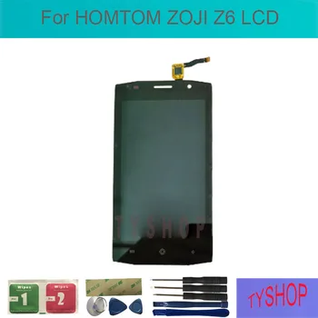 Для ЖК-дисплея HOMTOM ZOJI Z6 с цифровым преобразователем сенсорного экрана соберите оригинальный ЖК-дисплей на замену